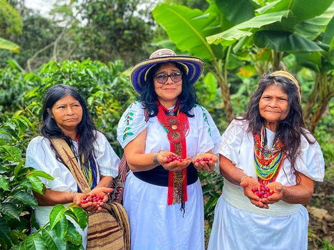 WS ANEI Colombia Women Weavers Fairtrade Organic